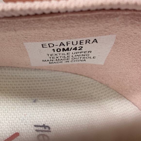ED Ellen Degeneres Afuera Slip On Ballet Flats Womens Size 10 Pink Mesh - Picture 6 of 6
